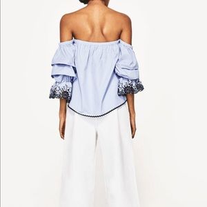 Last chance! Zara off-the-shoulder blouse
